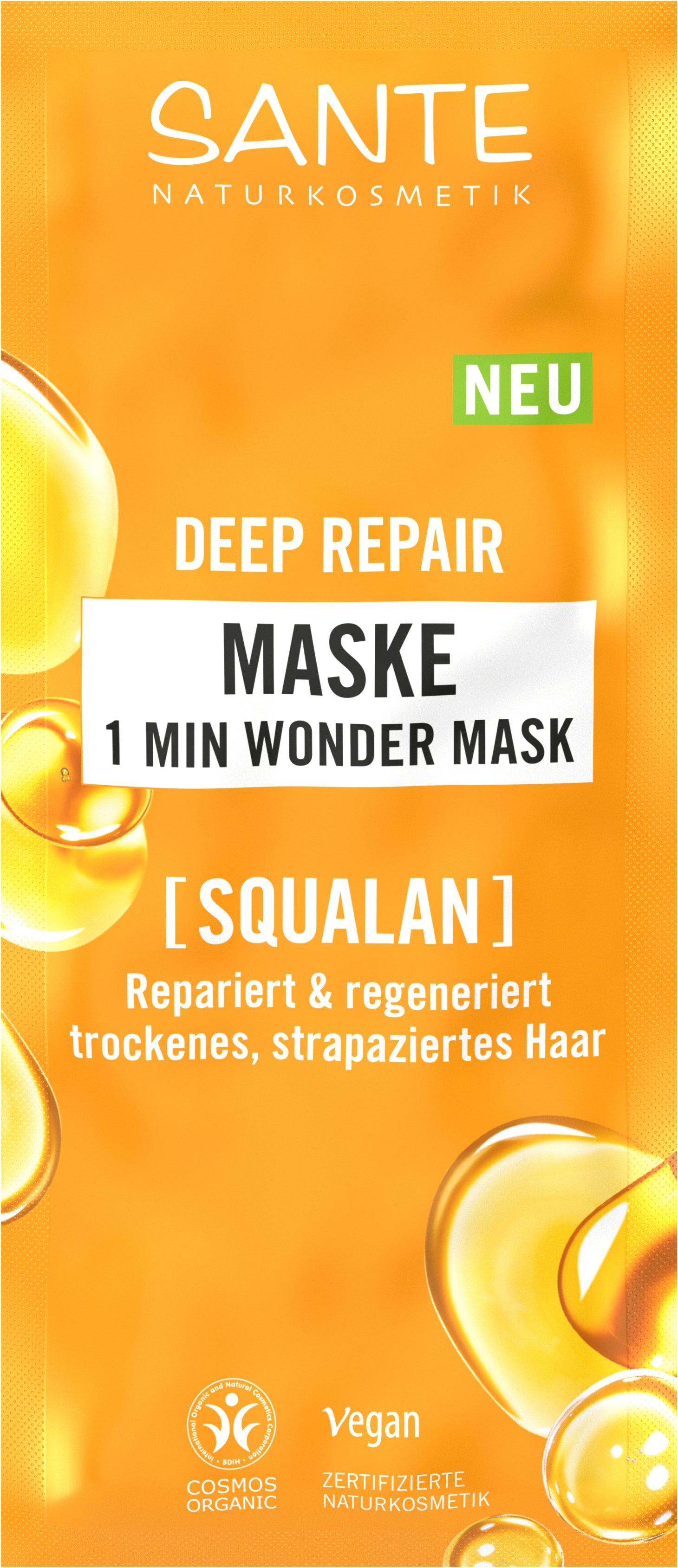 Sante DEEP REPAIR 1 Min Wonder Mask   20ml
